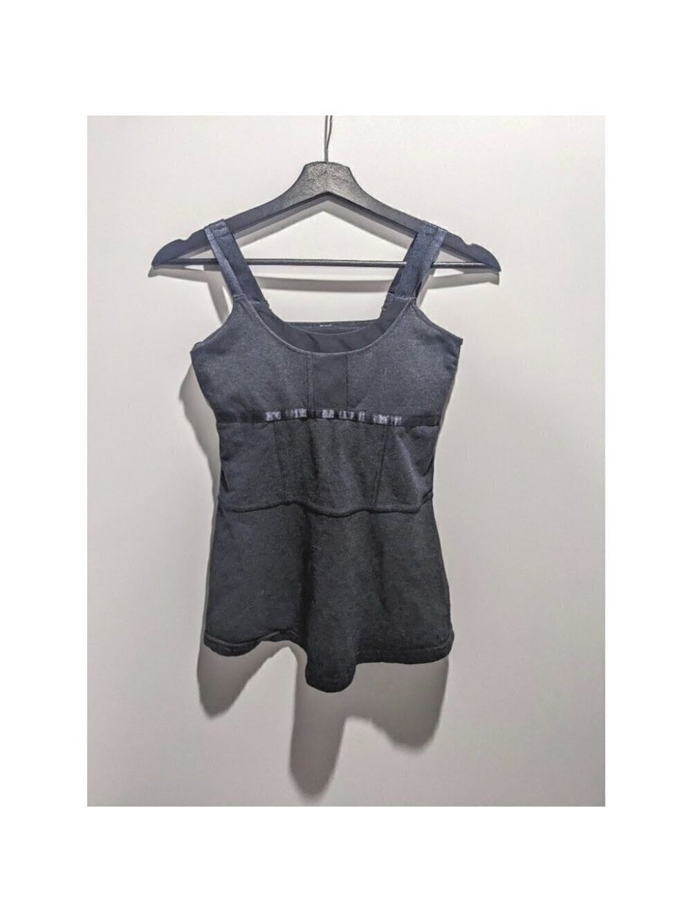 Lululemon | Move double strap tank in Charcoal Grey